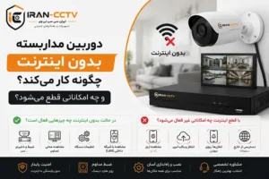 دوربین مداربسته بدون اینترنت چگونه کار می‌کند