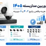 قیمت دوربین مداربسته